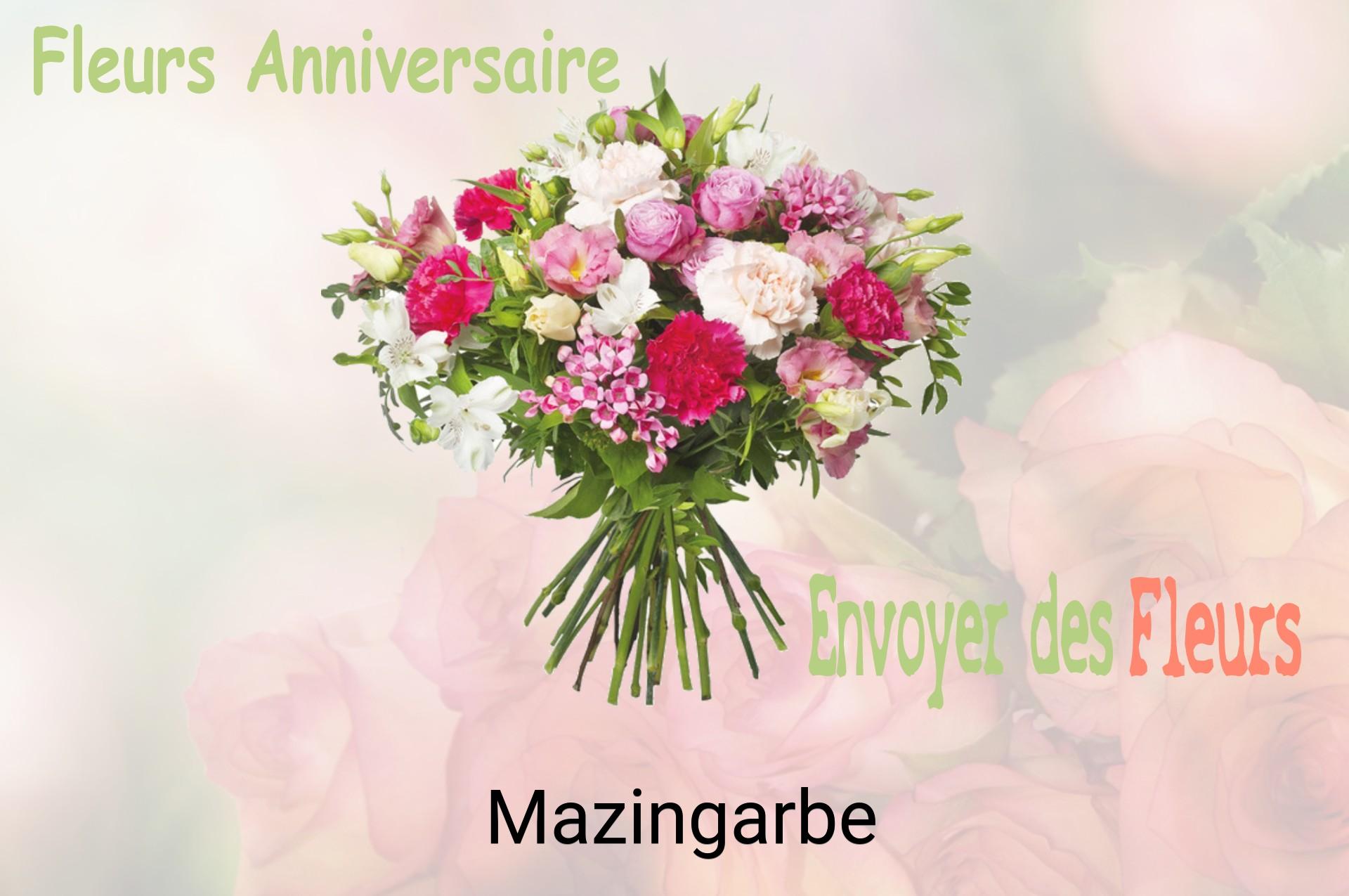 Bouquet de fleurs d’anniversaire livré à Mazingarbe